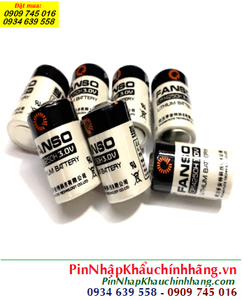FANSO CR14250H; Pin PLC FANSO CR14250H 3.0v 1/2AA 1100mAh 
